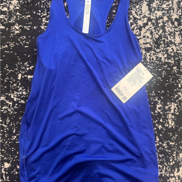 lululemon athletica Tops - Lululemon Royal Blue Tank color code LARK size 10 NWT
